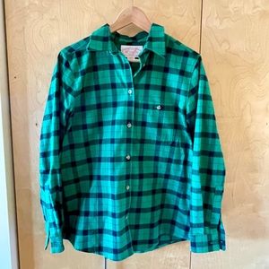 Filson Green Plaid Flannel